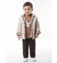 Erkek Çocuk 3lu Alt Üst Takım 6-24 Ay 31055