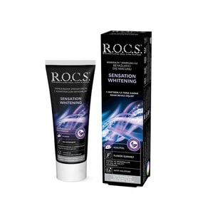 ROCS Sensation Whitening Beyazlatıcı Parlatıcı Diş Macunu 60ml