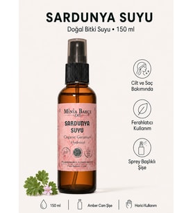 Sardunya Suyu – 150 ml Saf ve Katkısız Sardunya Hidrosolü