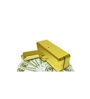 Super Money Gun Para Saçma Tabancası Gold