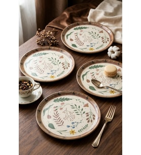 Reaktif Soft Bloom Nordic Pasta Tabağı 22 Cm 4 Adet 22877