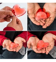 Kalp Şekilli Sihirli Jel Isıtıcı  Cep Sobası El ve Vücut Isıtıcı Sevgiliye Hediye (Karışık)