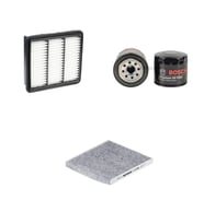 Bosch Filtre Bakım Seti Kia Cerato 1.6 Benzin 126 Beygir 2010-2012 Hava + Yağ f. + Polen Filtre Filtron