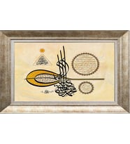 GÜMÜŞ ÇERÇEVELİ TABLO NN163