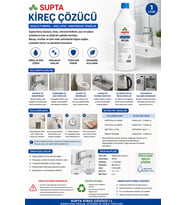 Supta Kireç Çözücü 1 Lt