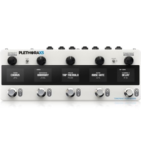 Tc Electronic PLETHORA X5 Tüm Favori FX ve 5 MASH Ayak Pedalı ile Yüklenen TonePrint Pedal Kartı