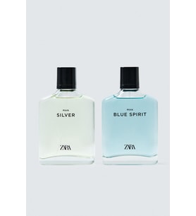 ZARA MAN SILVER + BLUE SPIRIT EDT 2 X 100 ML (3.04 FL.OZ