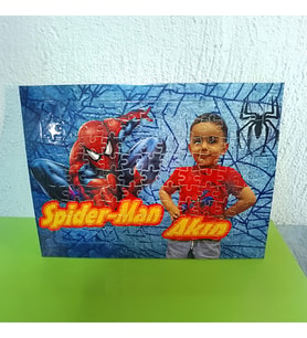 Kişiye Özel Fotoğraf Baskılı Süblimasyon Dikdörtgen Puzzle A4 - 99 Parça