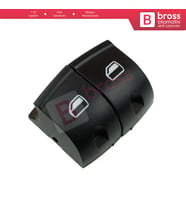 Audi A3 8P1 8PA A6 C6 4F Q7 4LB 4F0959851 İçin 2 EA Ön veya Arka Cam Sürücü Ana Kumanda Düğme Kapağı