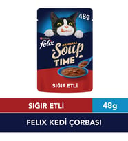 Felix Original Soup Time Sığır Etli Kedi Çorbası 48gr