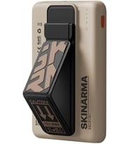 Magsafe İle Uyumlu Powerbank Spunk Wireless Şarj Ve Pd Hızlı Şarj Özellikli 15w 5000mah Krem-krem