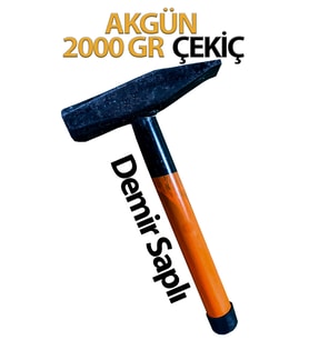 Çekiç Demir Saplı 2000 Gr Akgün