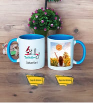 Patoloji Teknikeri Kupa Bardak Mavi Fotoğraflı Tıp Bayramı Hediyesi Patoloji Teknikerleri Günü Hediyesi