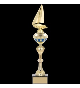 ODAK KUPA - Figürlü Kupalar - Yelken Figürlü Kupalar FG-063 B - 50 cm