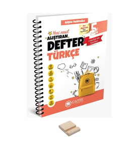 5. Sınıf Türkçe Hazırlayan Defter ve Telefon Tutucu