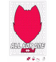 AllForOne Anime Rosa Puzzle 240 Parça Yapboz