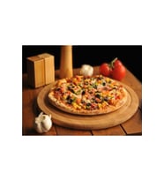 Ahşap Pizza Sunum Tabağı Tahtası Pizza Altlığı 34 Cm 4 Adet