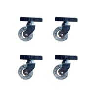 Furç Uzun-Sunta Bilyalı Teker - 20x50 - Şeffaf - 18MM HKS189 - 4 Adet
