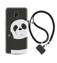 Xiaomi Redmi 8A 8 Pro 9C 9T 10C 11T Pro Kılıf Boyun Askılı Silikon Hello Panda 1709