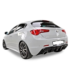 Alfa Romeo Guilietta Sprint Yan Marşpiyel Seti Mat Siyah Plastik 2010 ve üzeri