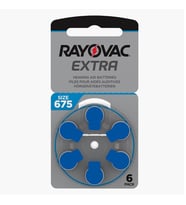 Rayovac 675 No Kulaklık Pili 6 lı Paket İşitme Cihazı Pili