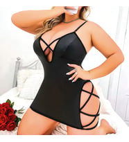 FANTAZİ SİYAH GECELİK 601