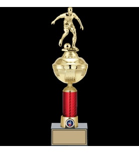 ODAK KUPA - Figürlü Kupalar - Futbol Figürlü Kupalar FG-053 C - 39 cm
