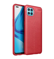 Oppo Reno 4 Lite Kılıf Auto Focus Kapak - Kırmızı