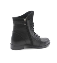 Scavia 502 Kadın Deri Bot (Siyah)