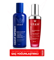 Mavi Sprey & Root Activator Saç Kökü Bakım ve Saç Kalınlaştırıcı 2'li Set