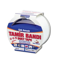 Mey İthalat® Vodaseal Duct Tape Tamir Bandı 50 Mm 25 Metre Beyaz