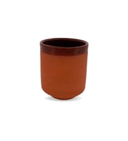 Çömlek Espresso Bardağı -Kahverengi