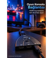 Lexroo HDMI Switch HDR ve YUV 4:4:4 Destekli Seçici