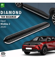 S-Dizayn Opel Mokka 2 Diamond Krom Yan Basamak 173 Cm 2020 Üzeri