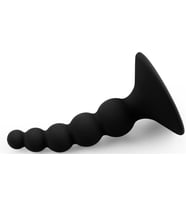 Lovetoy Lure Me Silikon Boğumlu 10 Cm Siyah  Plug