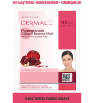 DERMAL Sıkılaştırıcı, Nemlendirici ve Yumuşatıcı Nar Özlü Kolajen Maske 23gr