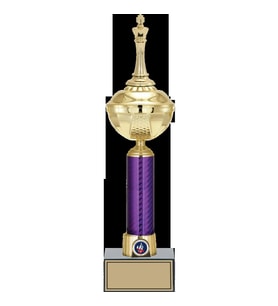 ODAK KUPA - Figürlü Kupalar - Satranç Figürlü Kupalar FG-059 A - 42 cm