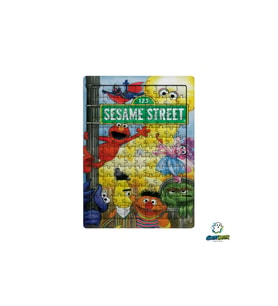 Ghostbastır Design Susam Sokağı 99 Parça Ayaklı Puzzle – Dekoratif Çocuk Yapbozu 0196