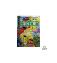 Ghostbastır Design Susam Sokağı 99 Parça Ayaklı Puzzle – Dekoratif Çocuk Yapbozu 0196