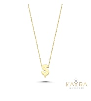 Sade Ş Harfi Altın Kolye BM129