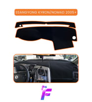 SSANGYONG KYRON (2005+) Uyumlu Torpido Örtüsü Araca Özel Üretim Kolay Montaj Kaymaz A88