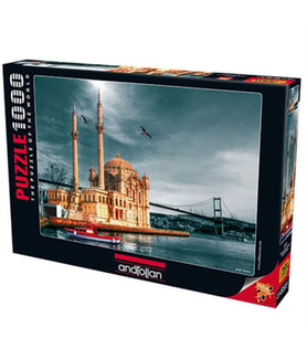 Anatolian Puzzle 1000 Parça Ortaköy Cami Nostalji 3171