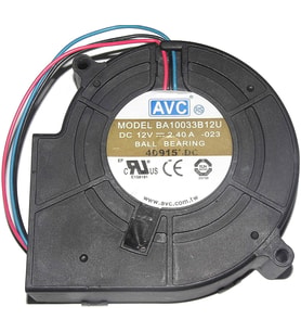 AVC 12V Salyangoz Fan Rulmanlı - BA10033B12U