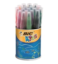 Bic Fırça Uçlu Keçeli Boya Kalemi 18'li Kutu