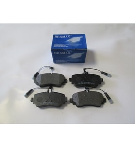 MERCEDES VANEO- 03/06; ÖN FREN BALATASI (4 KABLOLU)(DİSK)(116.5X57X18.5)(BRAMAX) 4144200220