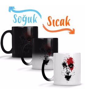 God Of War Kratos Sihirli Kupa Bardak Porselen