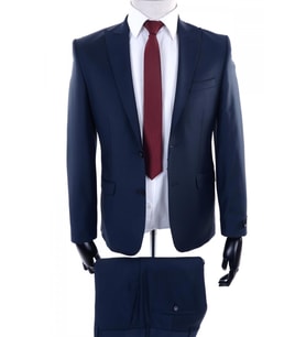 Jan Carlucci Yünlü Slimfit Drop 6 Takım