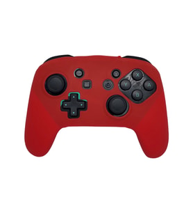 Switch Pro Controller Joystick Silikon Koruyucu Kılıf Kırmızı