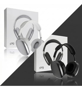 P9 Kablosuz Bluetooth Kulaklık (Mor)