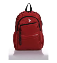 U.S. Polo Assn. Bordo Okul Sırt Çantası (Karışık)